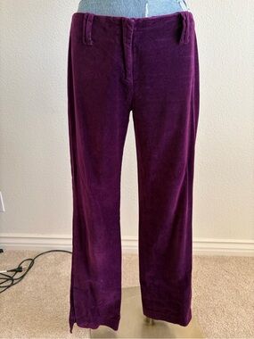 Velvet low rise flare Moda International Pants
